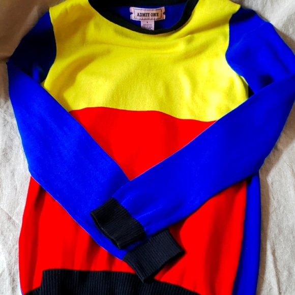 Block Color Sweater - Picture 1 of 4